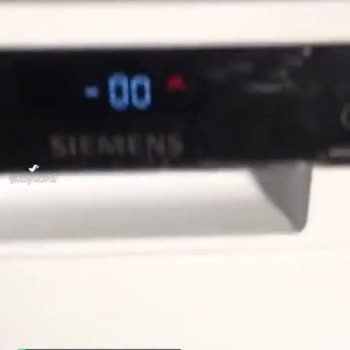 Siemens Bulaşık Makinesi Bozuk, Çalışmıyor