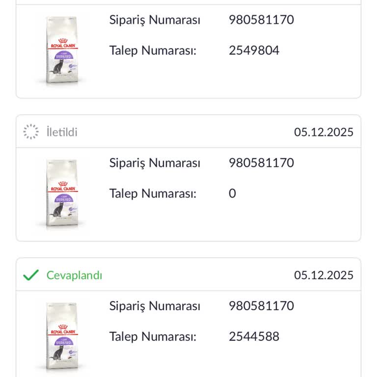 Teslim Edilmeyen Ürün İçin Para İadesi Talebim Sonuçsuz Kaldı