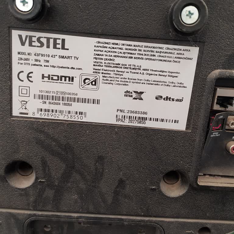 Vestel Smart TV Açılışta Kapanıyor, Kullanamıyorum