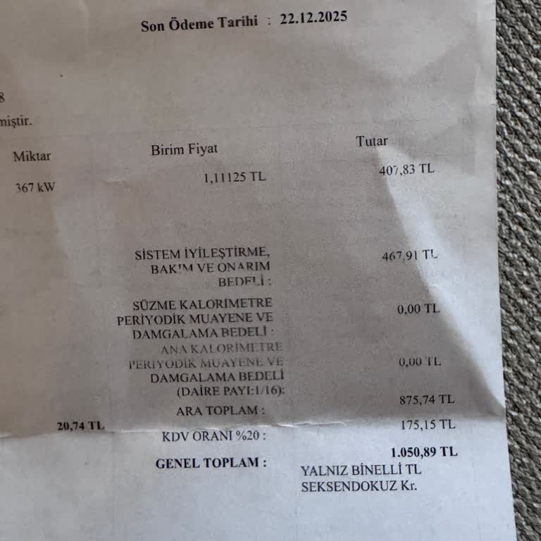 Kullanım Olmadan Yüksek Fatura Ve Haksız Tahsilat