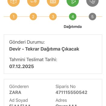 Hızlı Kargo Seçeneğine Rağmen Siparişim Teslim Edilmedi Ve Bilgilendirme Yapılmadı