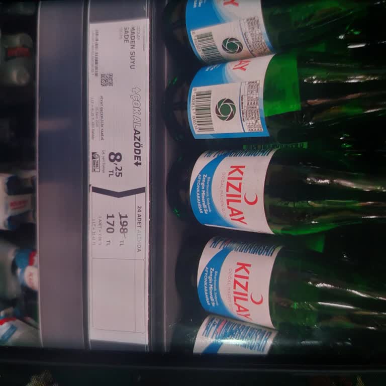 A101 Mağazasında Kızılay Soda Ürününde Etiket Ve Kasa Fiyatı Farkı