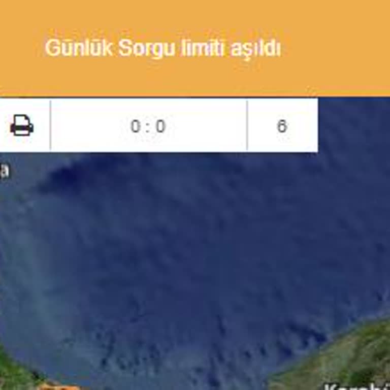 Parsel Sorgu Sisteminde Haksız Sorgu Limiti Hatası Ve Kullanım Engeli