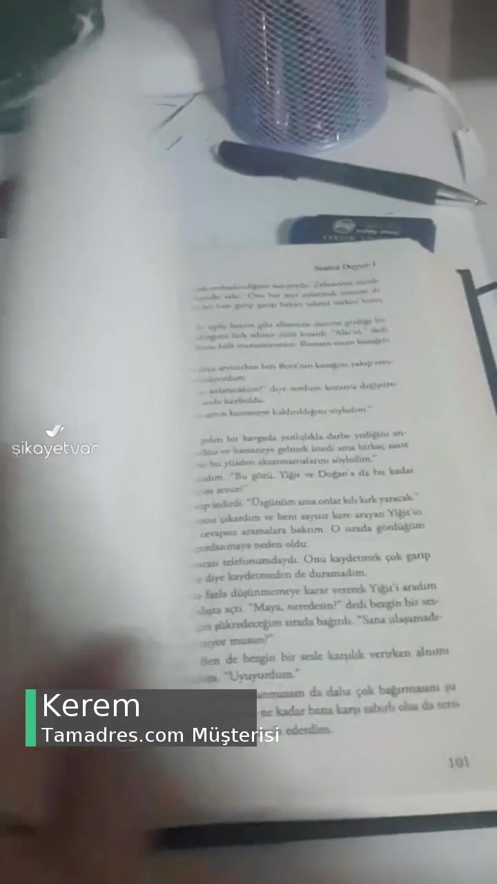 Tamadres.com Kitabım Eksik Geldi! videonun kapak resmi