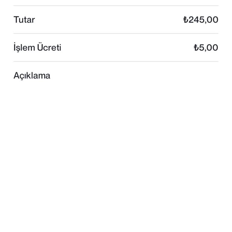 Papel Transferinde Haksız İşlem Ücreti Kesintisiyle Karşılaştım