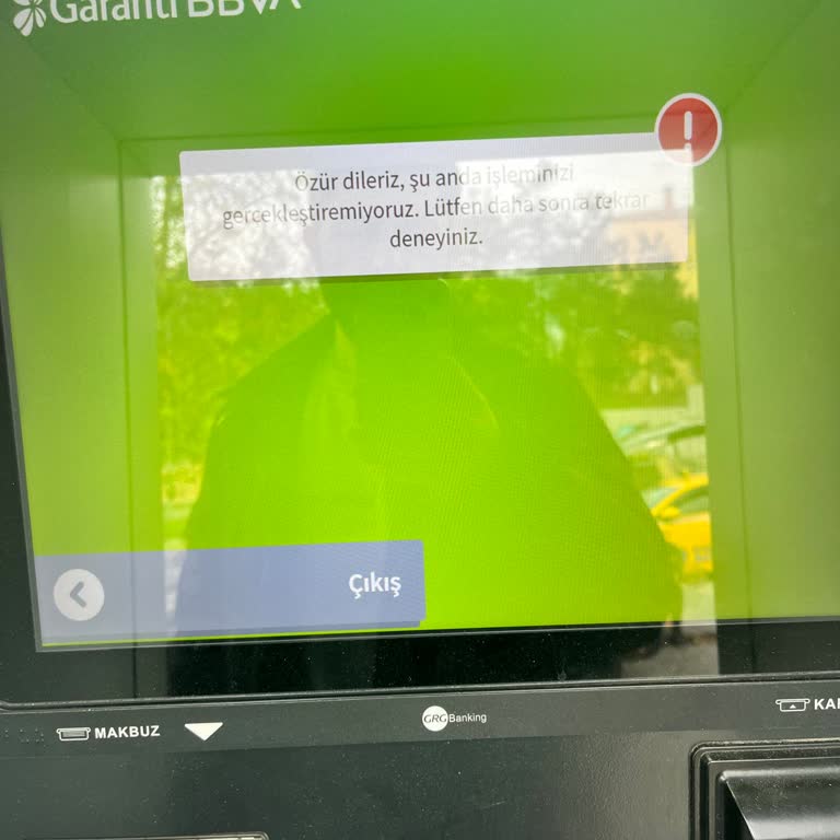 Eyüpsultan’daki Garanti BBVA ATM’leri Sürekli Arızalı, Maddi Kayıp Yaşıyorum
