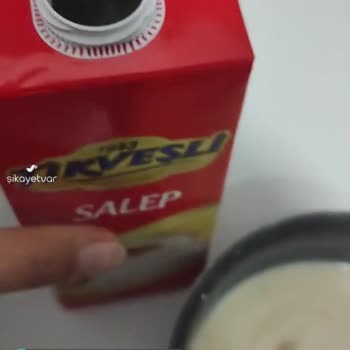 Danone Salep Bozuk!