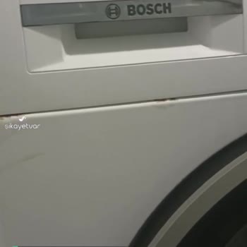 Bosch Çamaşır Makinesi Paslanma Sorunu!