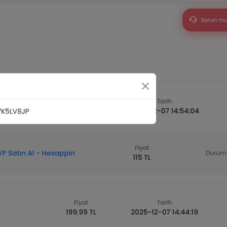 Valorant Kodu Geçersiz Çıktı Diğer Siparişim İse Onaylanmadı