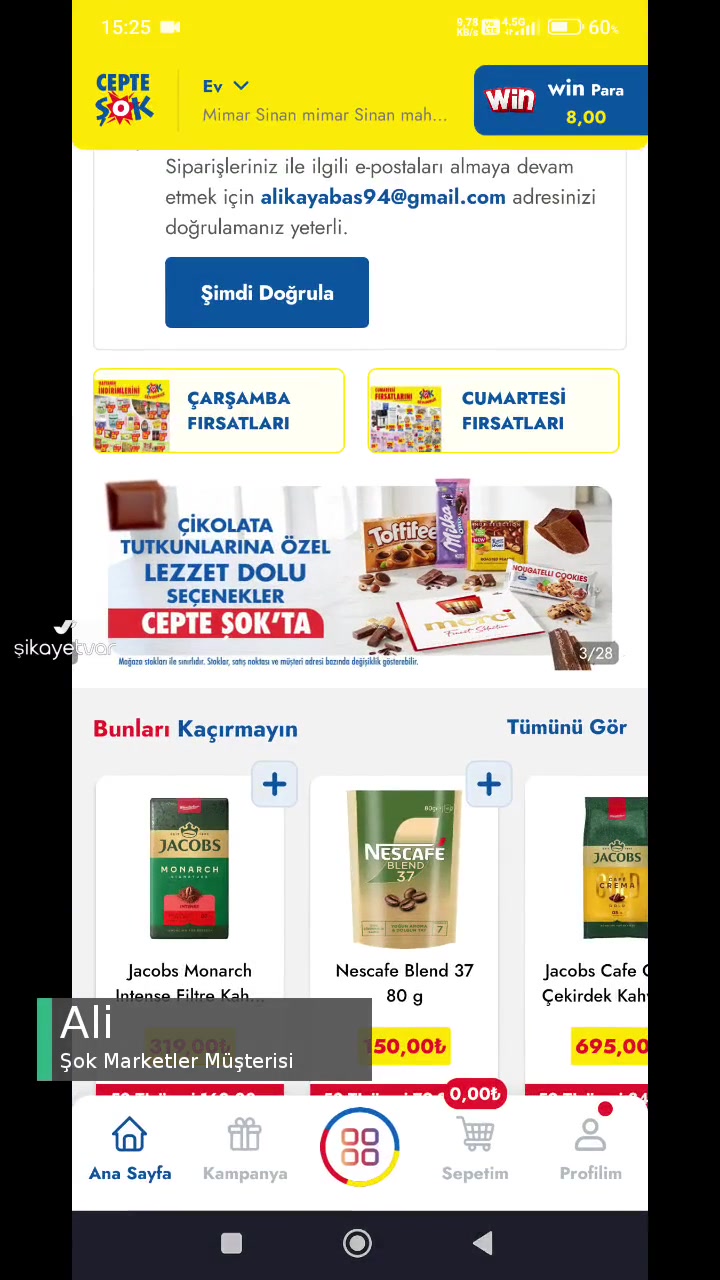 Şok Marketler Farklı Siteye Yönlendiriyor videonun kapak resmi