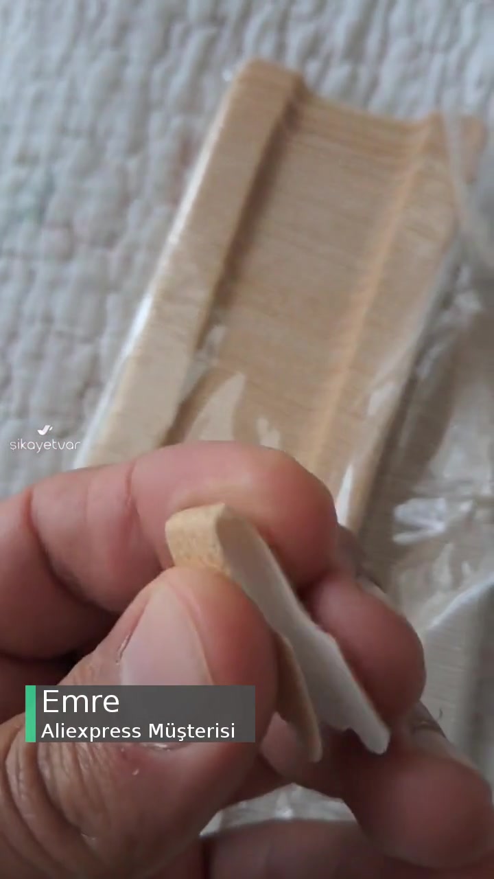 Aliexpress Burun Bandı İşlevini Yapmıyor, Bez Bant İçi Boş Plastik Parça Yok! videonun kapak resmi