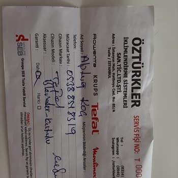 Garanti Kapsamında Olmasına Rağmen Ücretli Onarım Talebi