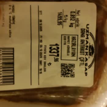 Migros’tan Alınan Antrikotun Bozuk Çıkması ve İlgisiz Müşteri Hizmetleri