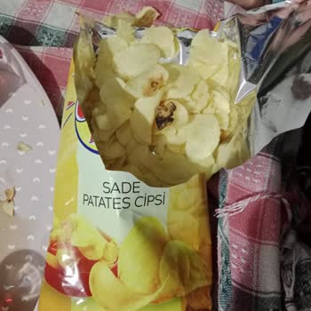 A101'den Aldığım Cips Yanık Ve Kararmış Parçalar İçeriyor
