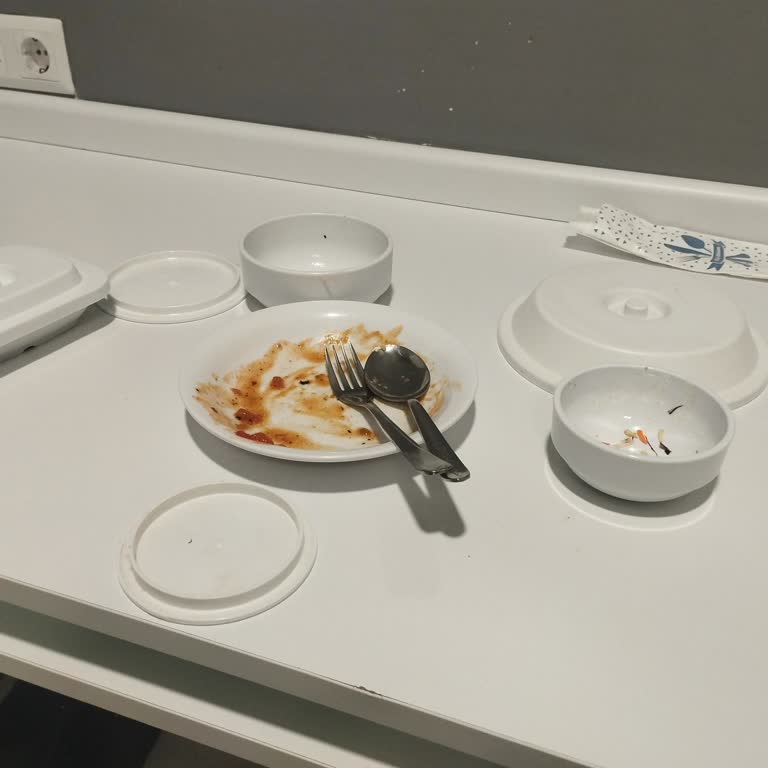 Hastane Yemeklerinde Hijyen Sorunu Ve Kullanılmış Tabak