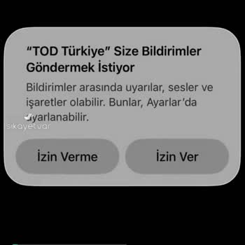Tod TV Hata Veriyor Uygulama