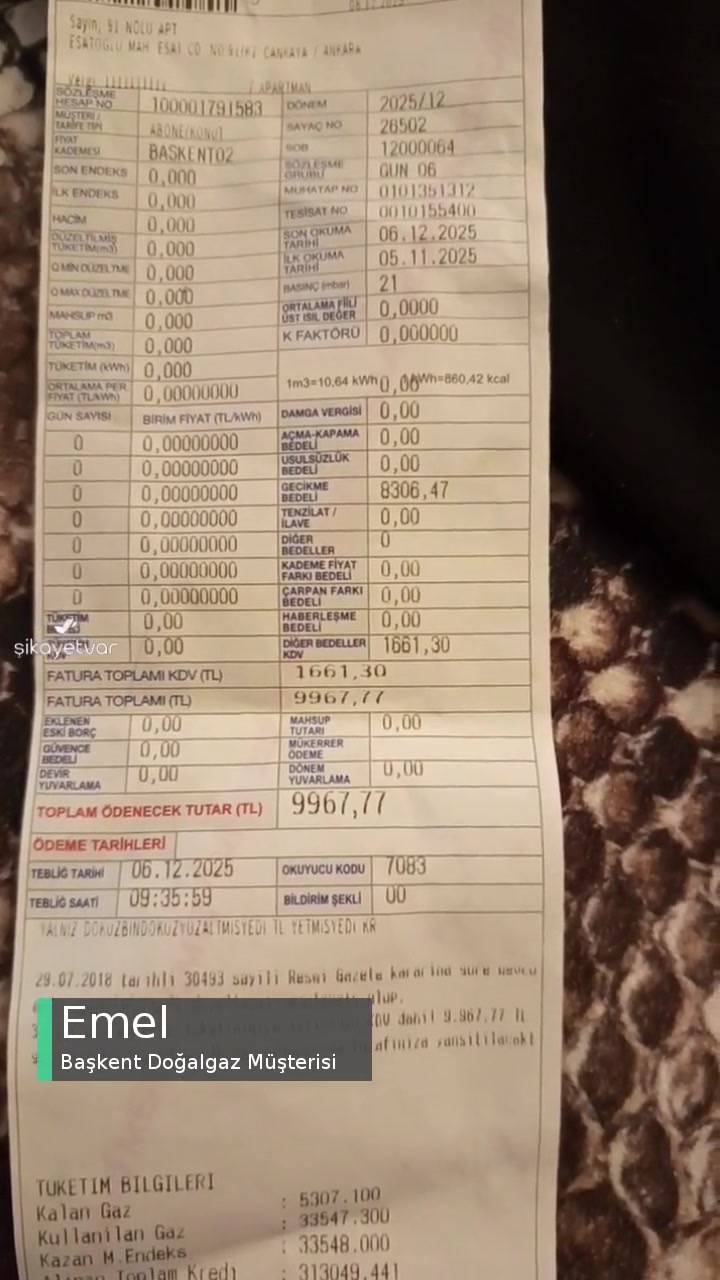 Başkent Doğalgaz Faturaya İtiraz Ediyorum! videonun kapak resmi