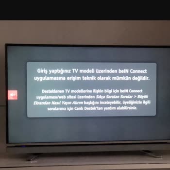 Grundig Televizyonumdaki Uygulama 2 Aydır Çalışmıyor