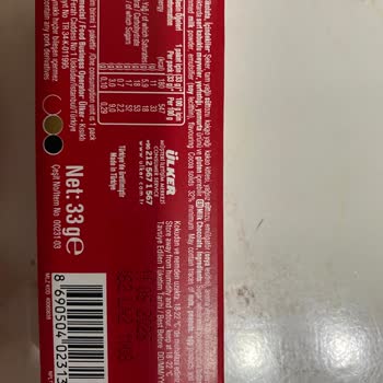 Ülker Napoliten Çikolatada Bayat Tat Ve Beyazlama Sorunu