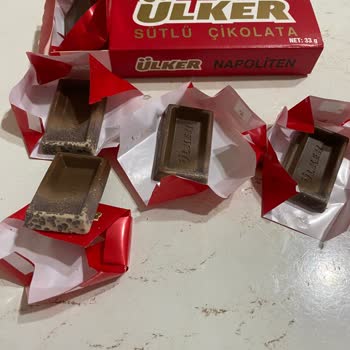 Ülker Napoliten Çikolatada Bayat Tat Ve Beyazlama Sorunu