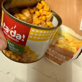 Bozuk Konserve Mısır Sağlığımı Tehdit Etti, Markaya Güvenim Sarsıldı