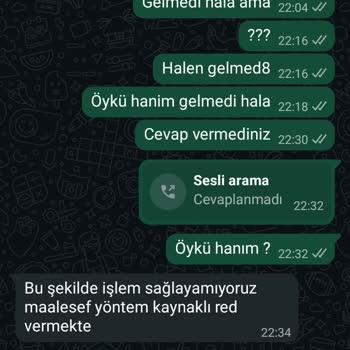 Yanlış IBAN'a Giden Para İadem Engelleniyor