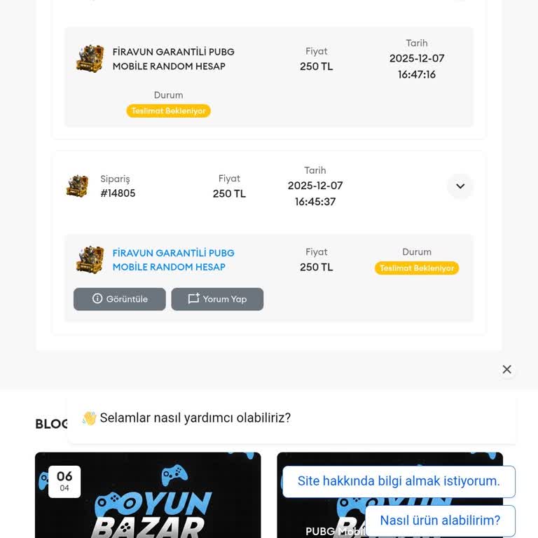 Satın Alınan Ürünün Teslim Edilmemesi Ve İletişim Sorunu