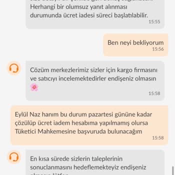 Sipariş Verdiğim Süpürge Yerine Not Defteri Ve Kalem Gönderildi, Ücret İadesi Yapılmadı