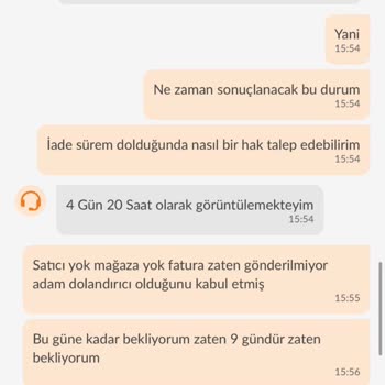 Sipariş Verdiğim Süpürge Yerine Not Defteri Ve Kalem Gönderildi, Ücret İadesi Yapılmadı