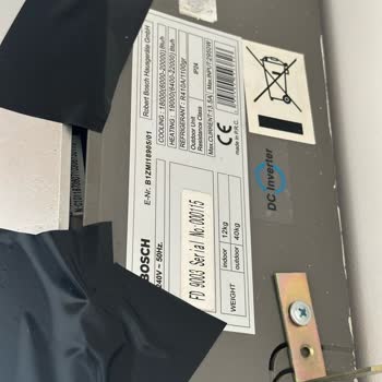 Bosch FD9003 Klima Ön Kapak Temin Edilemiyor, Mağduriyet Yaşıyorum