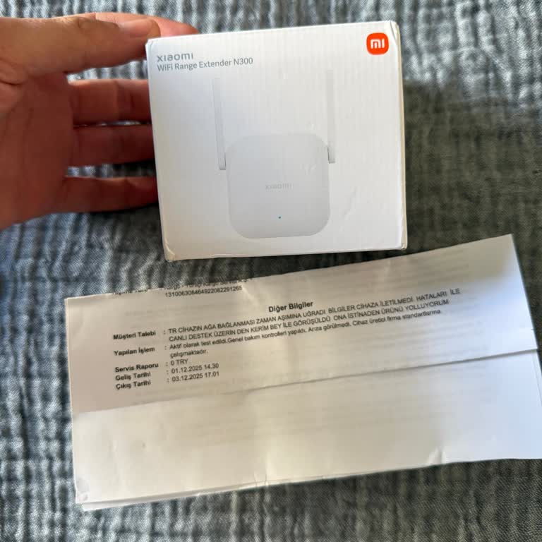 Evofone Kusurlu Xiaomi Wi-Fi Yükseltici Ve İade Sorunu!