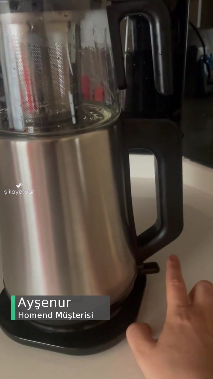 Homend Çay Makinesi Düğmesi Bozuk! videonun kapak resmi