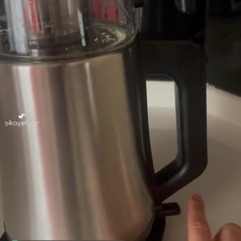 Homend Çay Makinesi Düğmesi Bozuk!