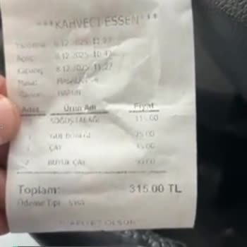 Kahveci Essen Simit & Cafe Fahiş Fiyat Aldı!