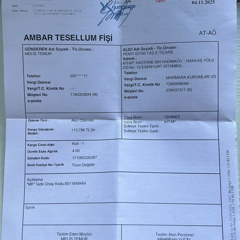 Penti İade Sürecinde Sürekli Oyalama Ve Gecikme