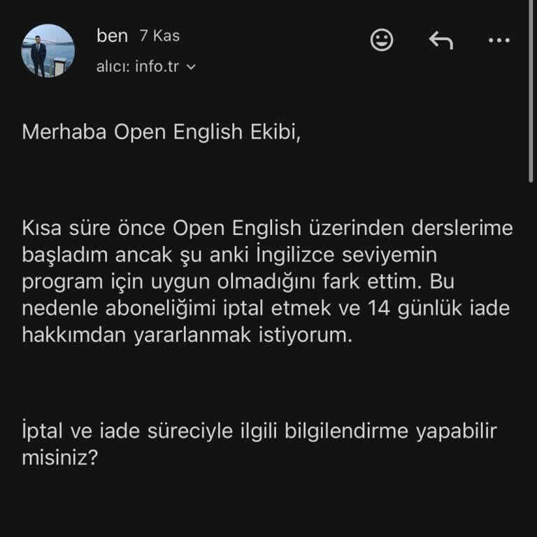 Cayma Hakkı Ve İade Talebim Sonuçsuz Kaldı, Yanıltıcı Bilgi Verildi