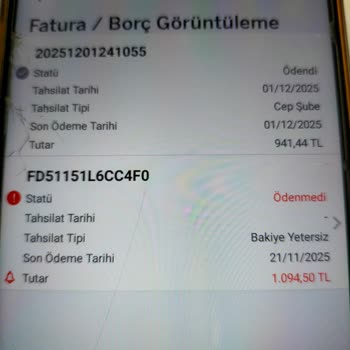Vodafone Başkasının Borcu Kendi Hattıma Yansıtıldı