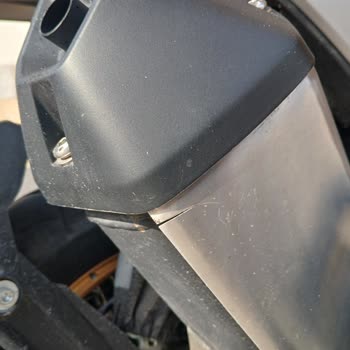 RKS Reale 125X Egzoz Koruma Sacındaki Kronik Çatlak Sorunu Ve Garanti Mağduriyeti