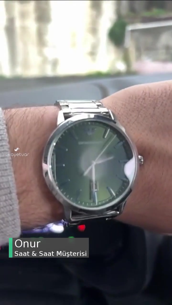 Saat & Saat Armani Ar11575 Ve Servis Yetersizliği videonun kapak resmi