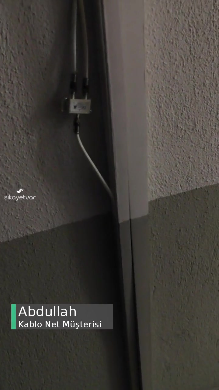 Kablo Net İşçilikleri Çok Kötü Düzeltilmesini İstiyorum videonun kapak resmi