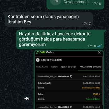 Delta Bahis Eksik Ödeme Sonrası Hesabımı Kilitledi Ve Paramı Ödemedi
