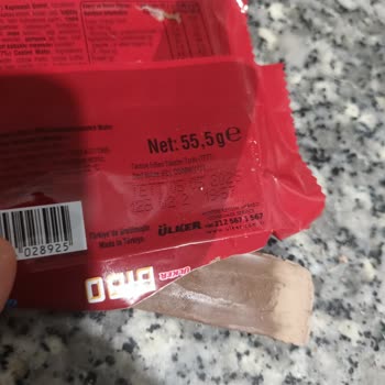 Aldığım Ülker Dido Çikolata Bozuk Çıktı, Çocuklarıma Yediremedim