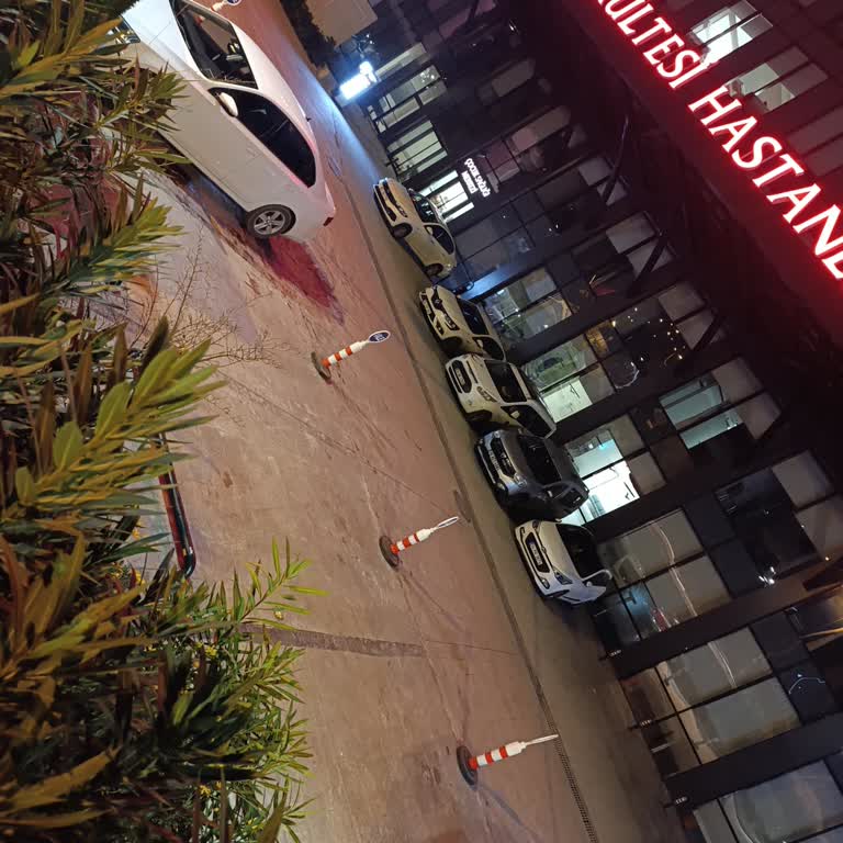 Gece Yarısı Boş Otoparkta Zorunlu Vale Ve Ücret Uygulaması Hastaları Mağdur Ediyor