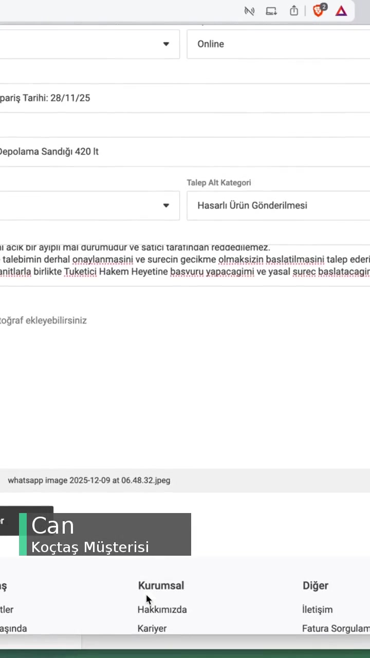Koçtaş Bize Ulaşın Sayfası Çalışmıyor, E-posta Adresleri De Yok! videonun kapak resmi