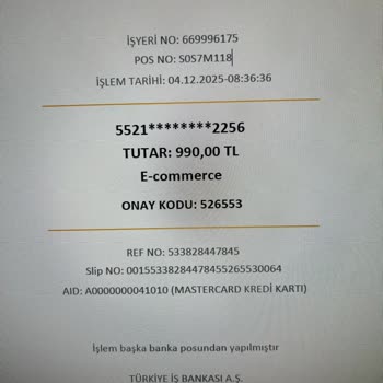 Sipariş Kaydı Yok Ödeme Alındı Ürün Gönderilmedi İade De Yapılmadı