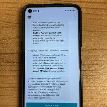 Garanti BBVA Dijital Asistandan Alınan Hatalı Kampanya Bilgisi Mağduriyet Yarattı