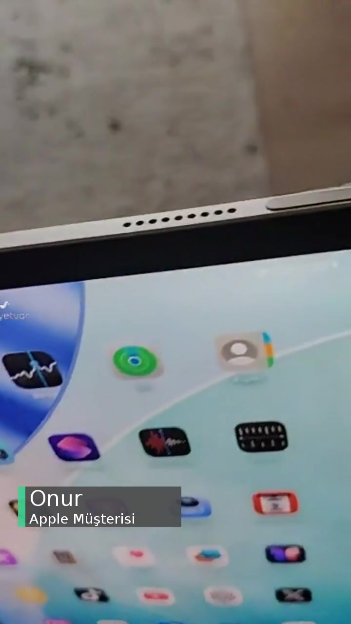 Apple iPad Air Power Tuşu Arızası Değişim Talebi! videonun kapak resmi