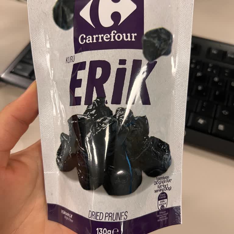 Carrefour Markalı Kuru Erikte Kötü Koku Ve Bozuk Tat, İade Talebim Var