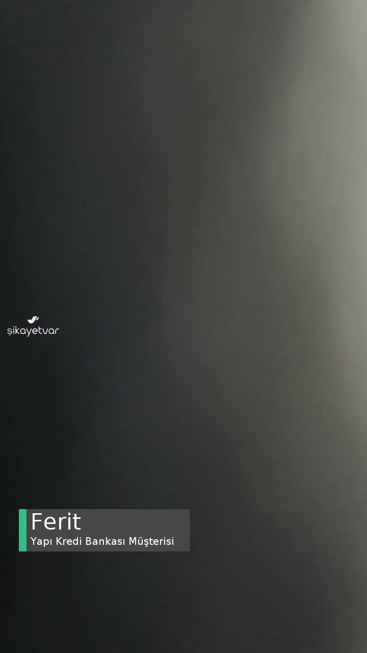 Yapı Kredi Bankası Hesabıma Giremiyorum, Dönüş Yapılmıyor videonun kapak resmi