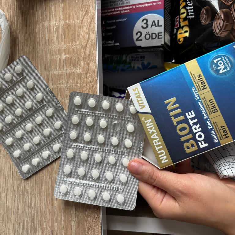 Nutraxin Biotin Forte Tabletlerinde Boş Kapsül Şoku: Güvenim Sarsıldı